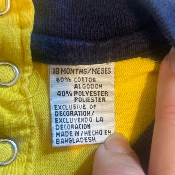 Elmo Boys Size 18 Months Football Long Sleeve Shirt Sesame Street - Picture 4 of 10